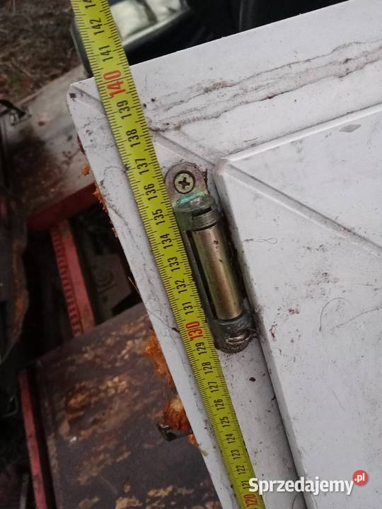 Okno plastikowe dwuskrzydłowe 197 na 140 uchylne Okna ścienne Działyń