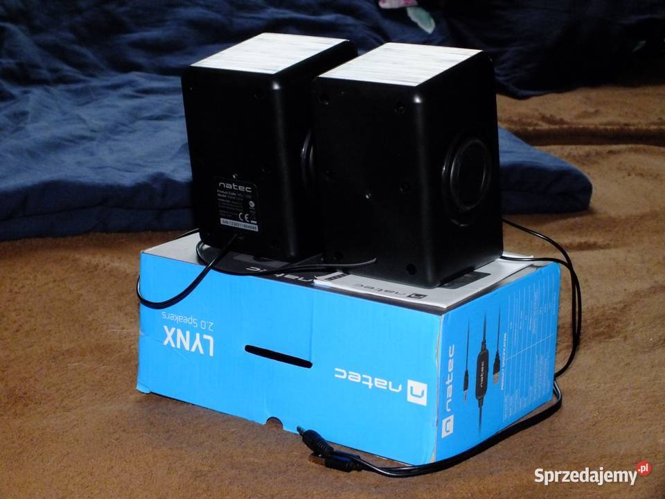 Głośniki komputerowe Natec Lynx NGL1230 Audio Gdańsk sprzedam