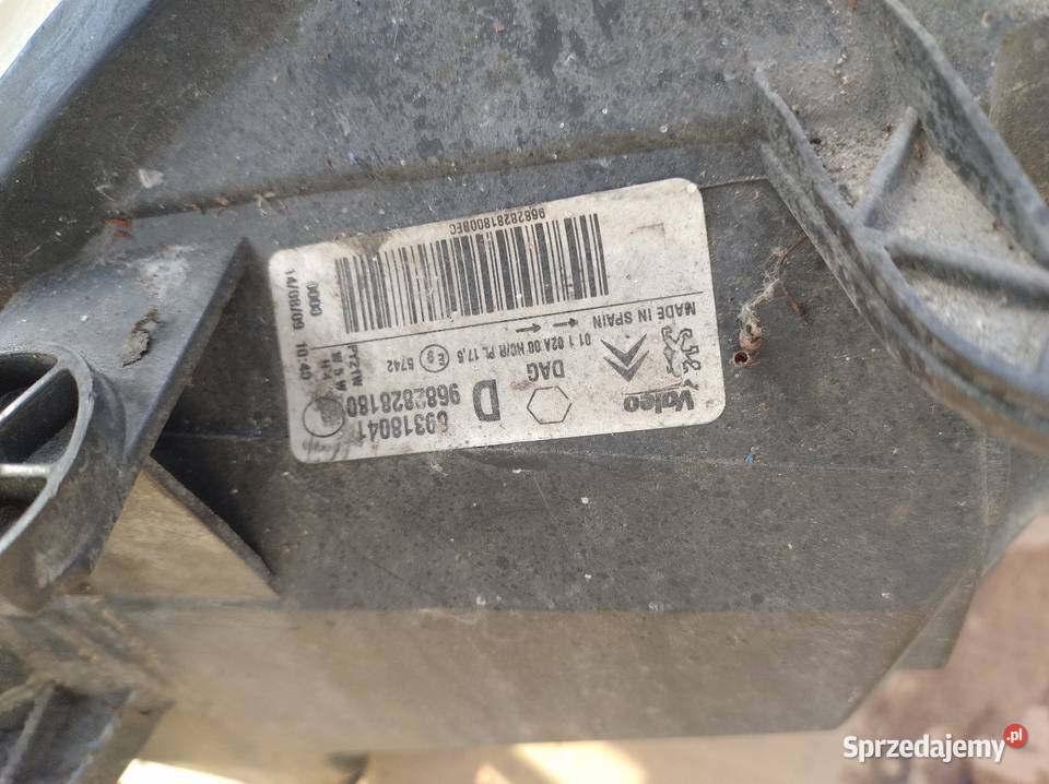 Lampa Przednia Lewa Prawa Citroen Berlingo II