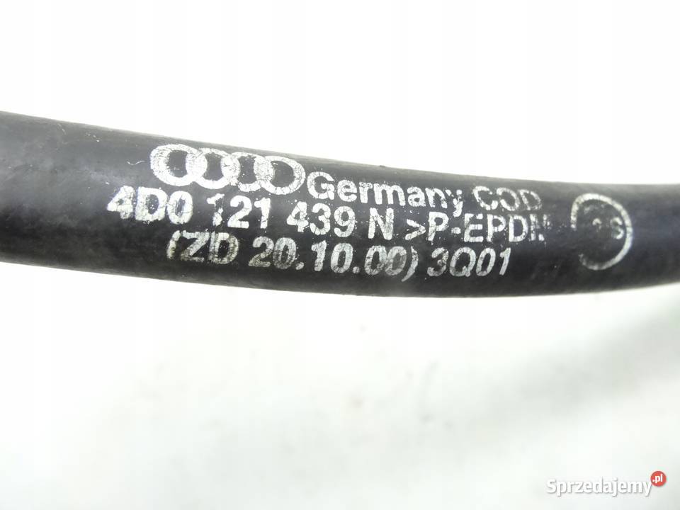 AUDI A8 D2 W12 WAZ ODPOWIETRZAJACY 4D0121439N Przemęt