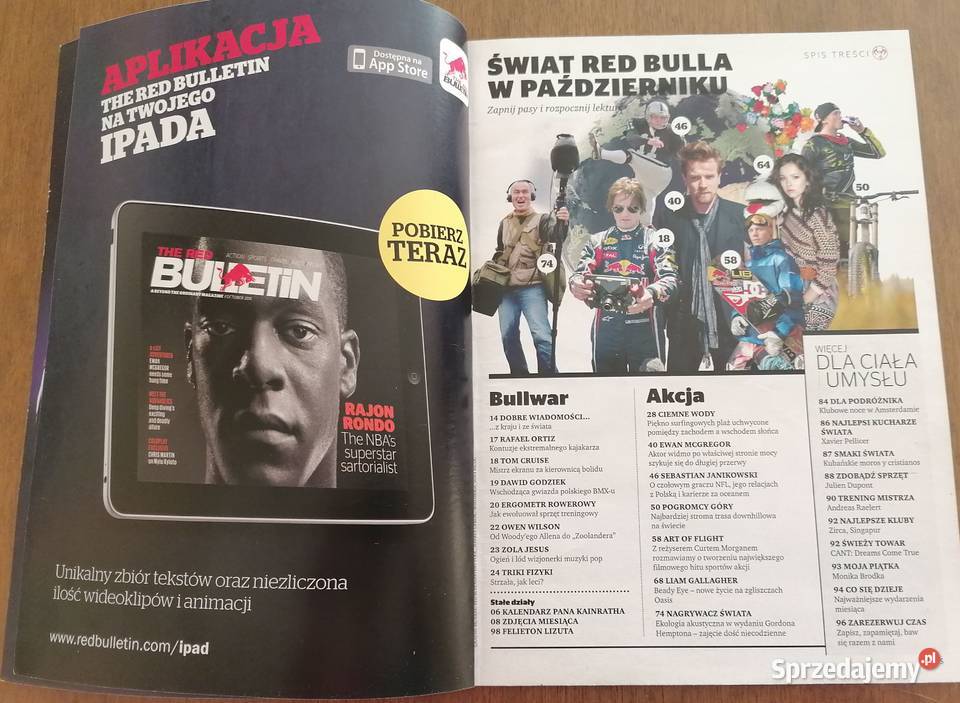 Czasopismobiuletyn The Red październik 2011r sprzedam