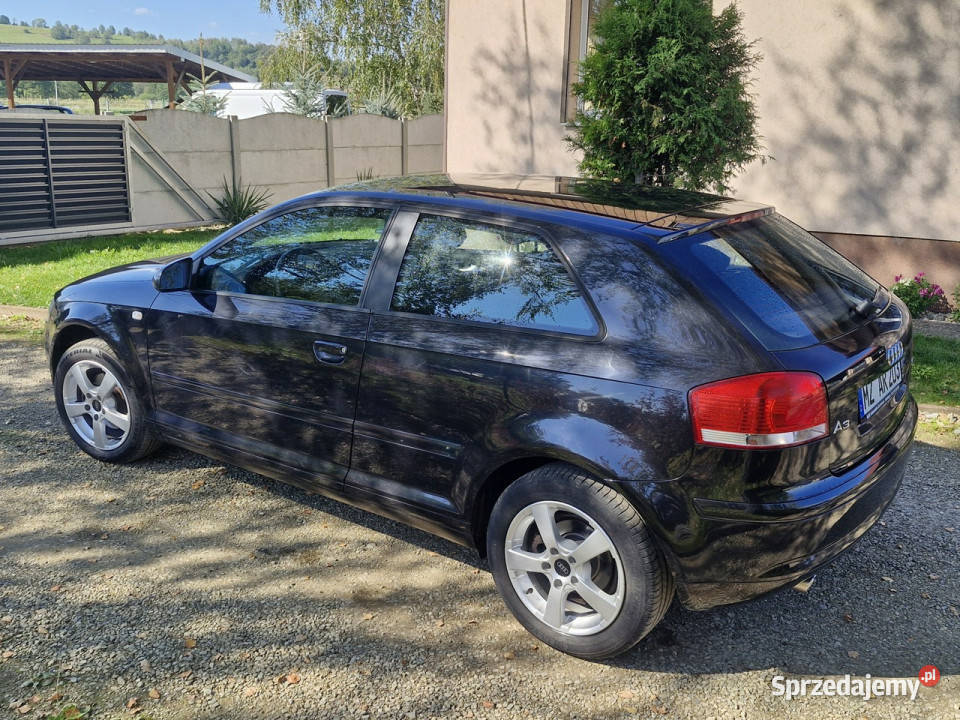 Audi A3 3drzwiowe 16 102 BENZ alu klimatronik Rymanów