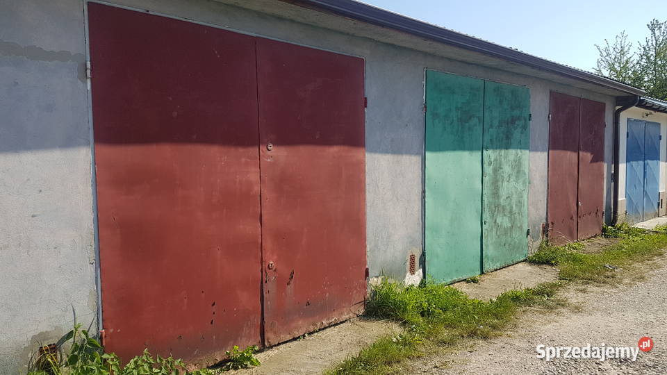 Chrzanów os Młodości Orkana murowany garaż małopolskie