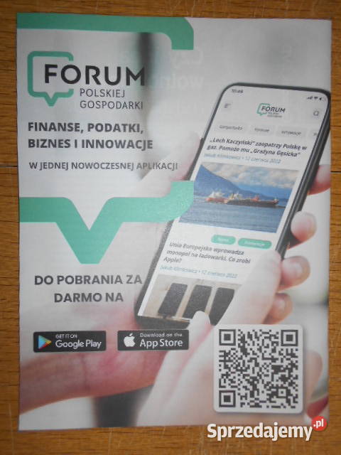 Forum polskiej gospodarki 1 32 2023 lubelskie Parczew sprzedam