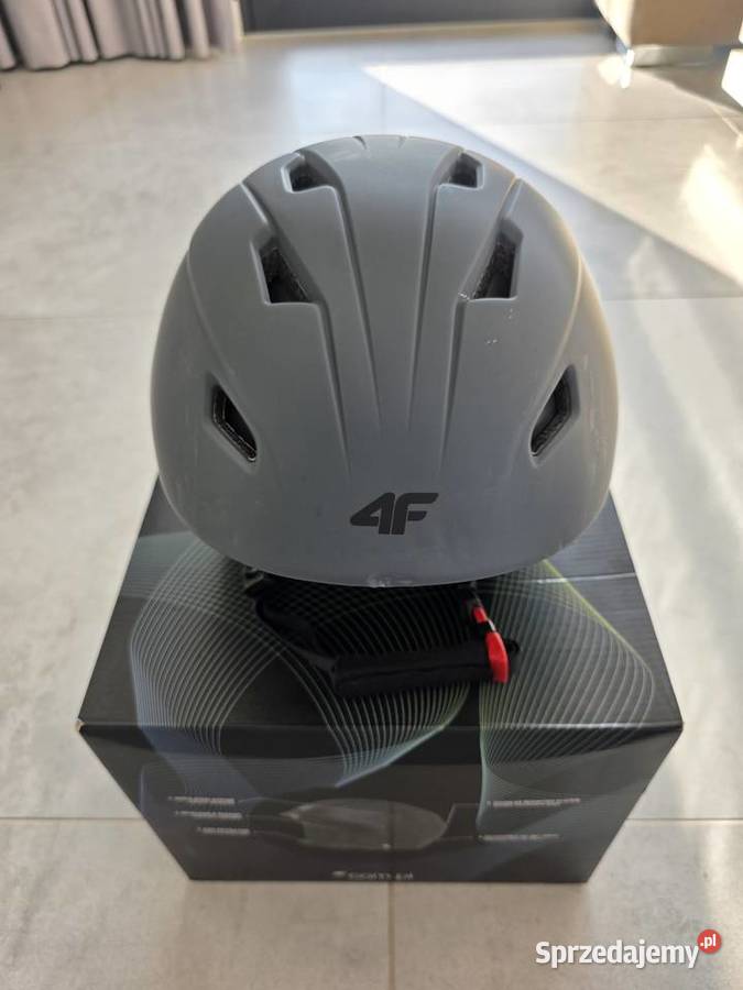 Kask narciarski 4F szary rozmiar LXL 5862 Suchań