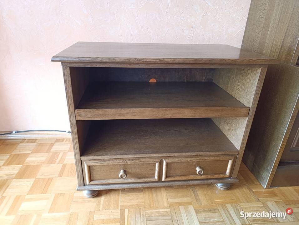 Stolik szafka RTV pod telewizor DĘBOWA 66cm sprzedam