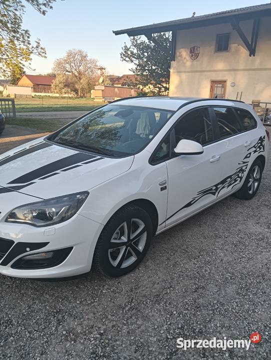 Opel Astra J 16 ecco flex 2014 r Baczyna