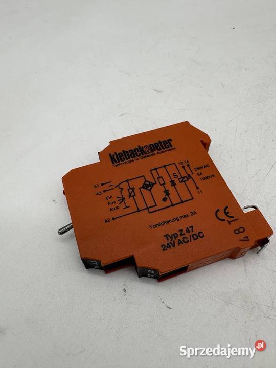 Kieback Peter Typ Z 47 Przekaźnik mazowieckie Warszawa