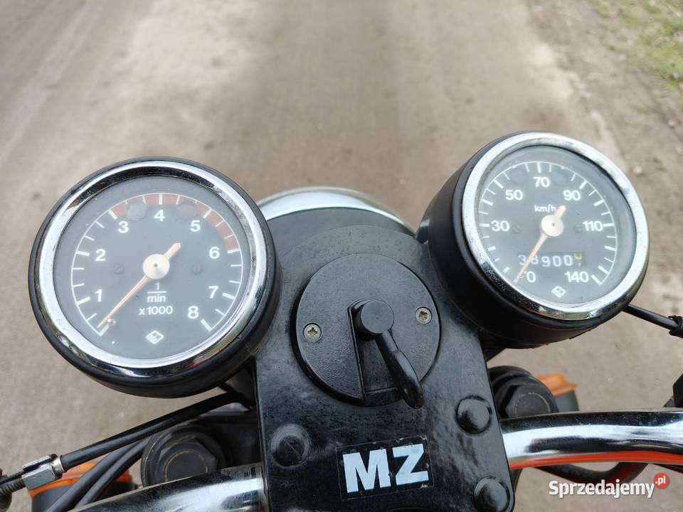 MZ ETZ 250 1985r z dokumentami motocykl MZ ETZ Pozostałe Nowe Skalmierzyce