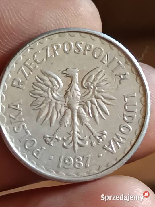 Sprzedam monetę 1 zl 197 odkrój blachy lubelskie