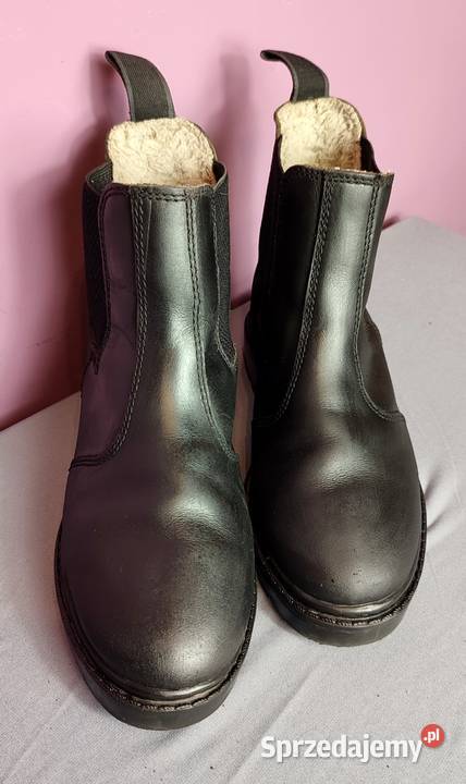 Zimowe skórzane sztyblety Jacson ocieplane Jasień sprzedam