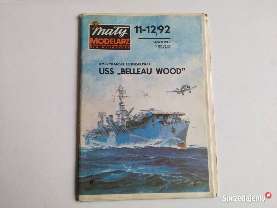 Mały Modelarz 11121992 amerykański lotniskowiec