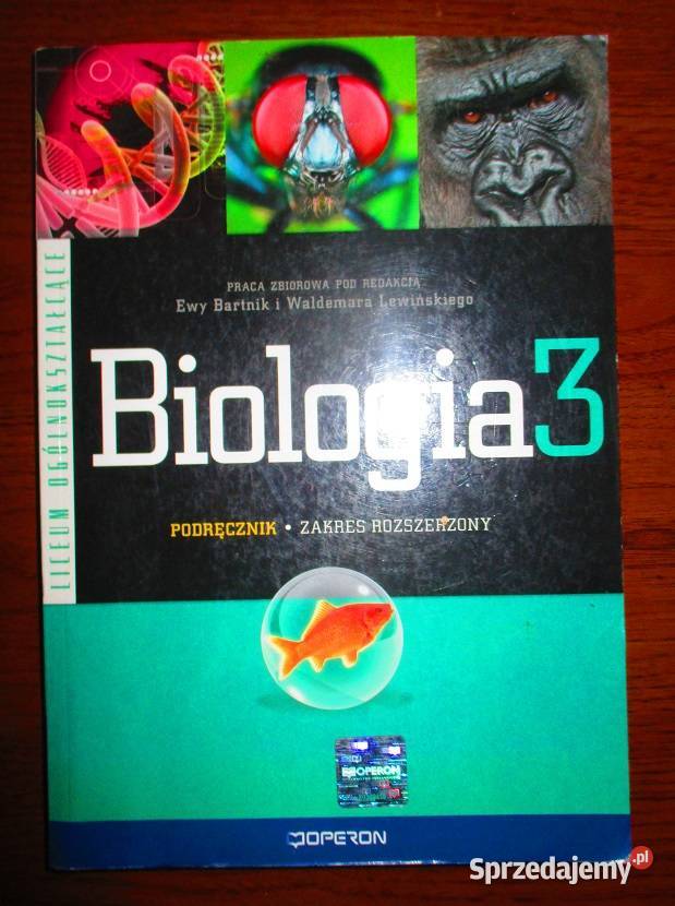 Biologia 3-Liceum ogólnokształcące - podręcznik / biologia