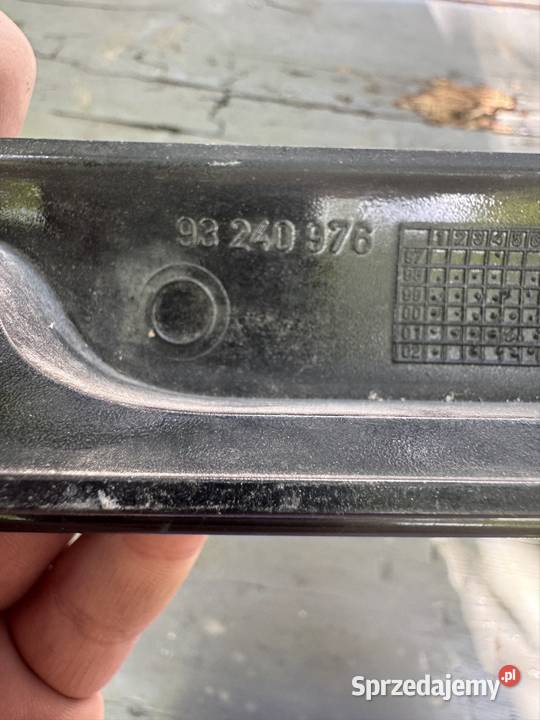 Zamek Klapy Listwa Bagażnika Opel astra 93240976 kujawsko-pomorskie Rypin