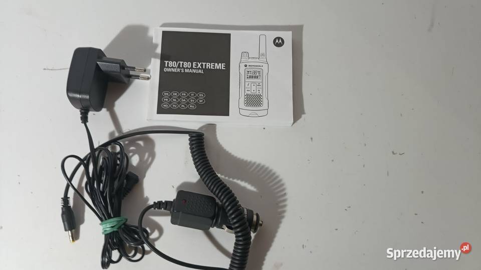 Radiotelefon MOTOROLA T80 EXTREME Zestaw Katowice