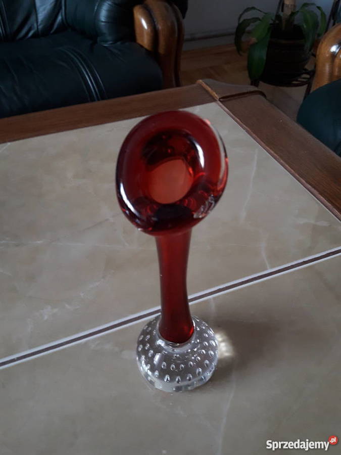 Szklany wazonik Aseda Szwecja Janów Lubelski sprzedam
