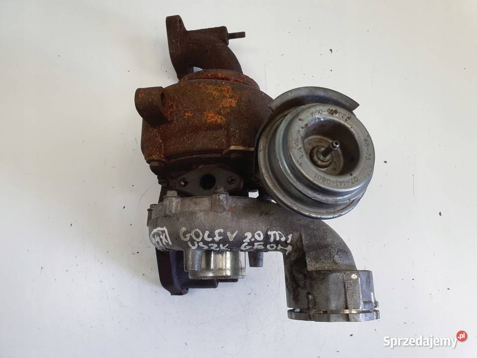 TURBOSPRĘŻARKA VW Golf V 20 TDI turbo 03G253014H Rudka