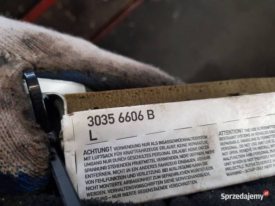 PODUSZKA AIRBAG A2218600505 S 320 Lipno