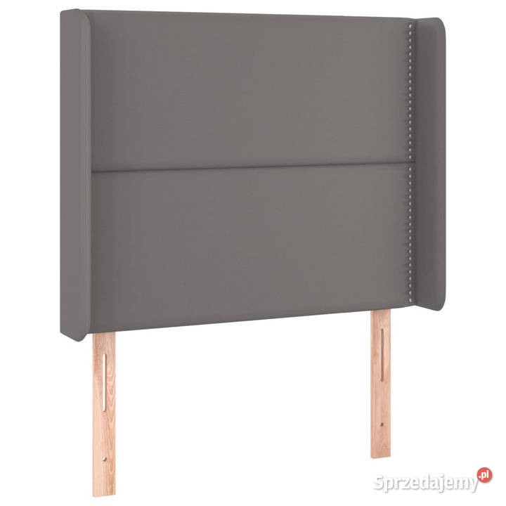 Zagłówek do łóżka z LED szary 103x16x118128 sprzedam