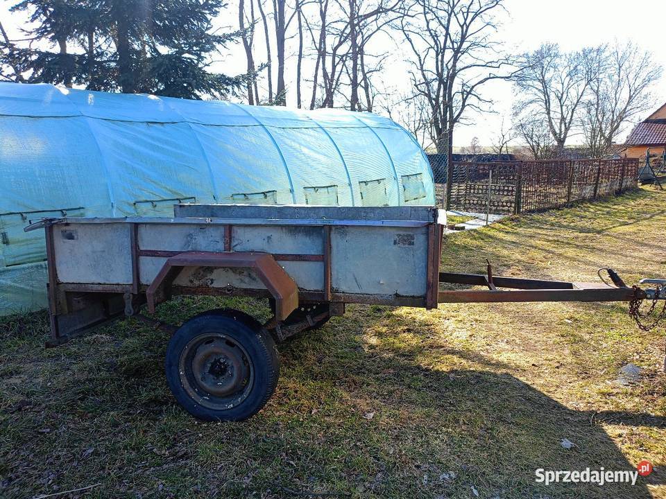 Przyczepka samochodowa do quada traktorka towarowe Do samochodów osobowych Świerczów