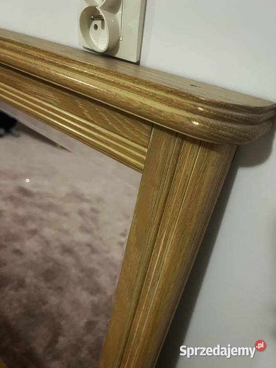 KOMODA z lustrem jasne drewno 230 szafki Siedlce