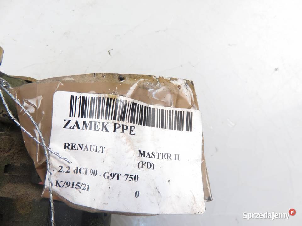 ZAMEK PRAWY PRZEDNI RENAULT MASTER II