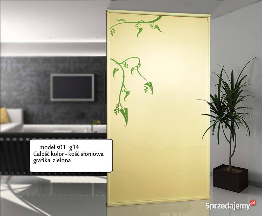 lekka ścianka działowa rozporowa parawan osłona Kraków