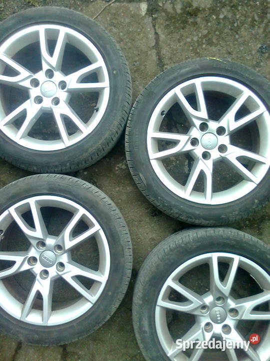 felgi aluminiowe opony 2254517 Audi A4 A6 VW Samochodowe podkarpackie Jarosław