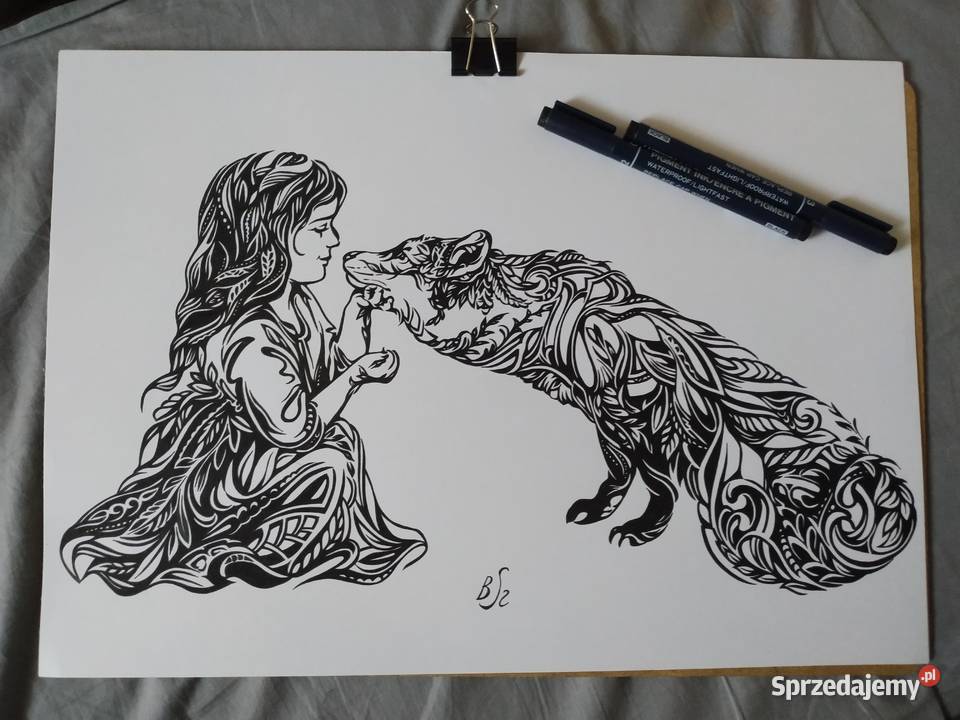 Rysunek przyjaciele 2 cienkopis blok tech A3 250 mazowieckie Warszawa sprzedam