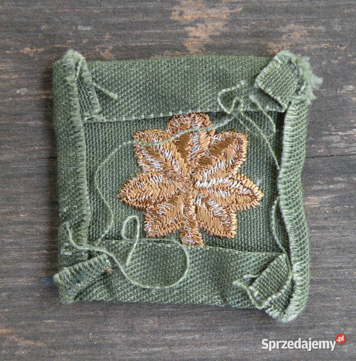 Naszywka stopień us army badge Major Wrocław