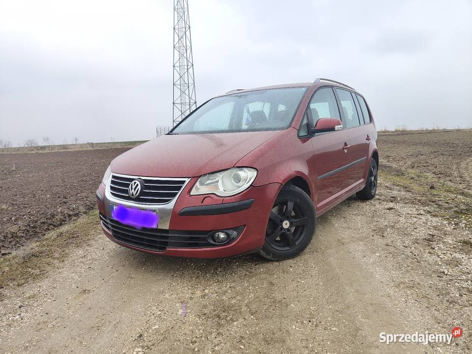 Vw Touran LIFT 14 TSI 140 Automat DSG 2009r welurowa tapicerka Bogoria