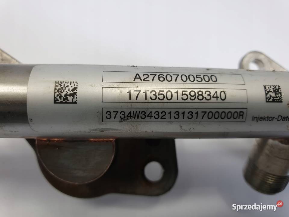 Mercedes W205 30 V6 LISTWA WTRYSKOWA A2760781345 Listwy wtryskowe lubelskie sprzedam