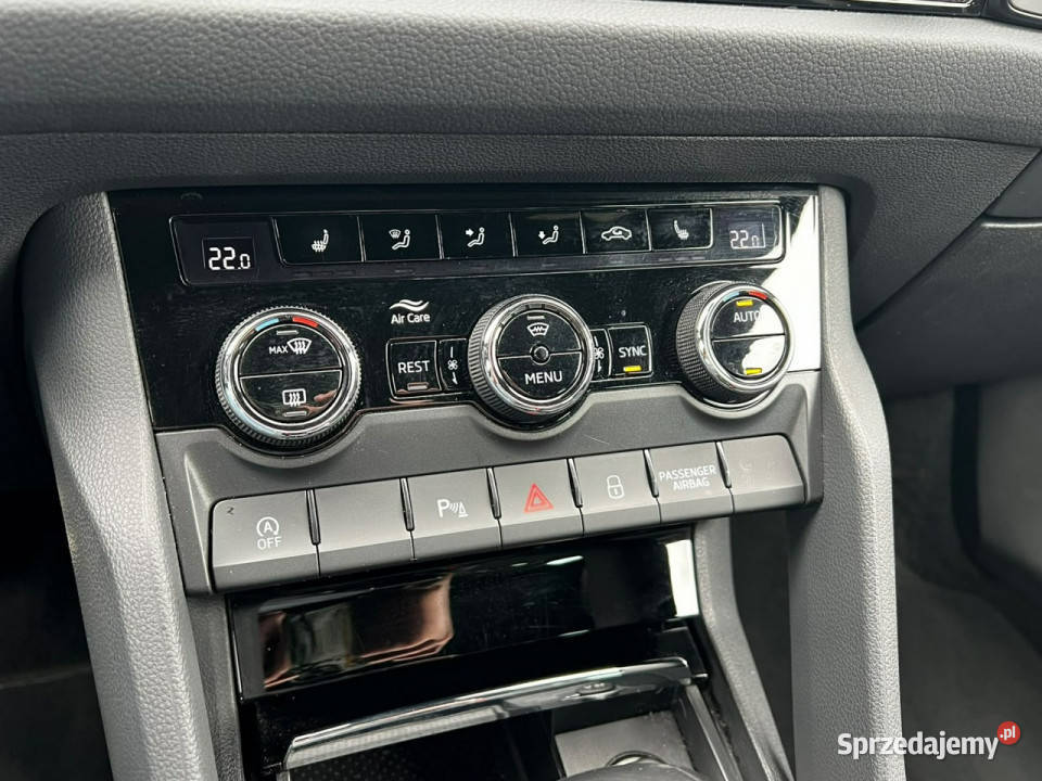 koda Kodiaq VAT 23 Salon I właściciel SportLine czarny wielkopolskie Baranowo sprzedam