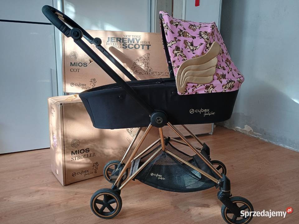 Cybex wózek mios 20 cherubs pink śpiworek Lubsko