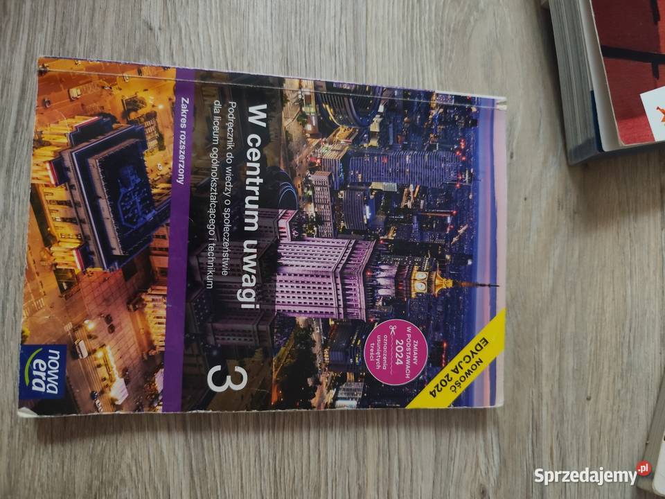 W centrum 3 miękka Podręczniki sprzedam