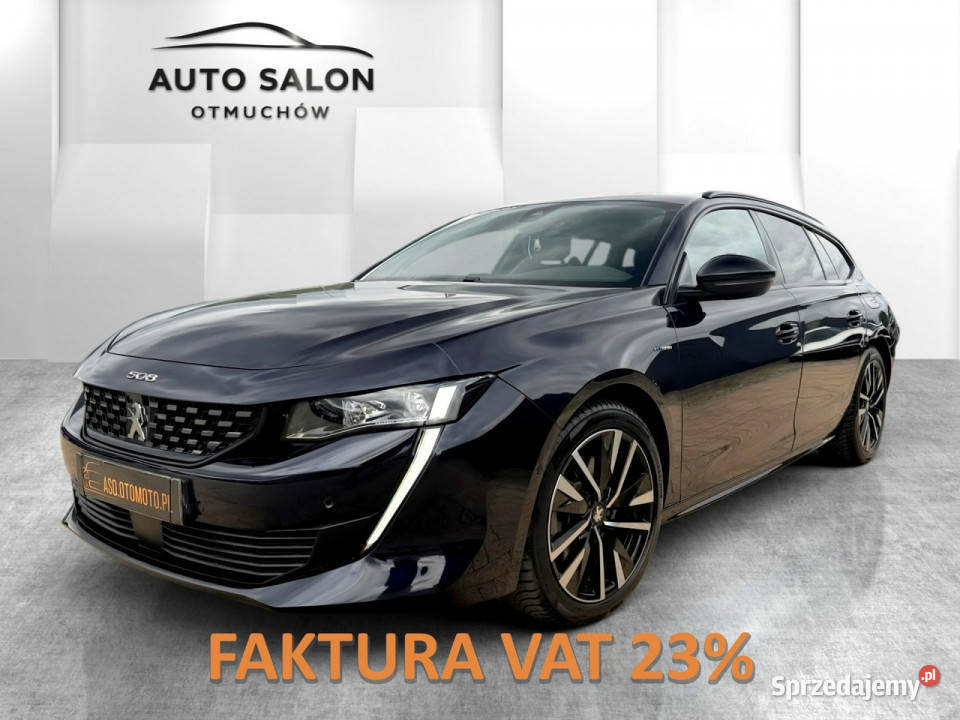 Peugeot 508 GT focal SKORA blis FUL LED kamery Samochody osobowe Otmuchów