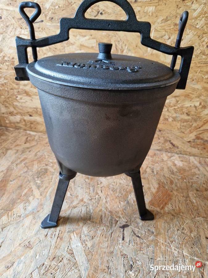 Kociołek stojący żeliwny garnek KlonBerg 8 l Głogowa