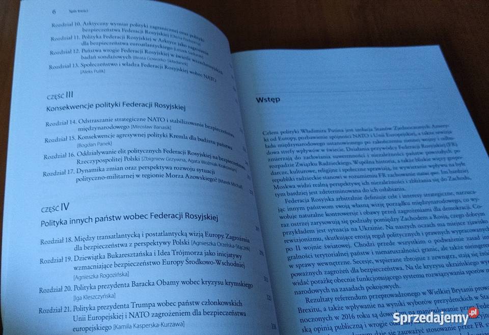 Polityka Federacji Rosyjskiej i jej konsekwencje Gdańsk