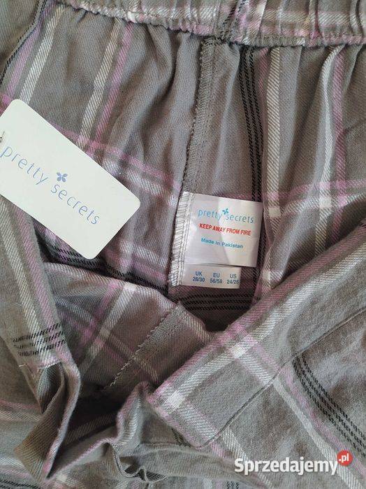 Spodnie piżamowe bawełniane Pretty Secrets 5XL Rzeszów