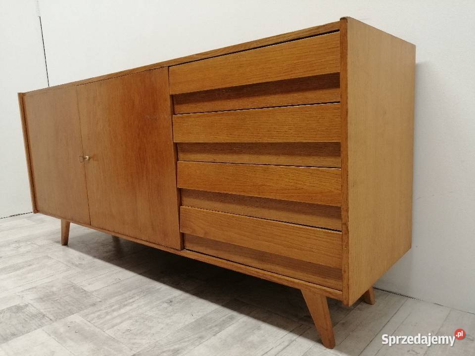sideboard komoda długa bytomska Jiroutek duńska