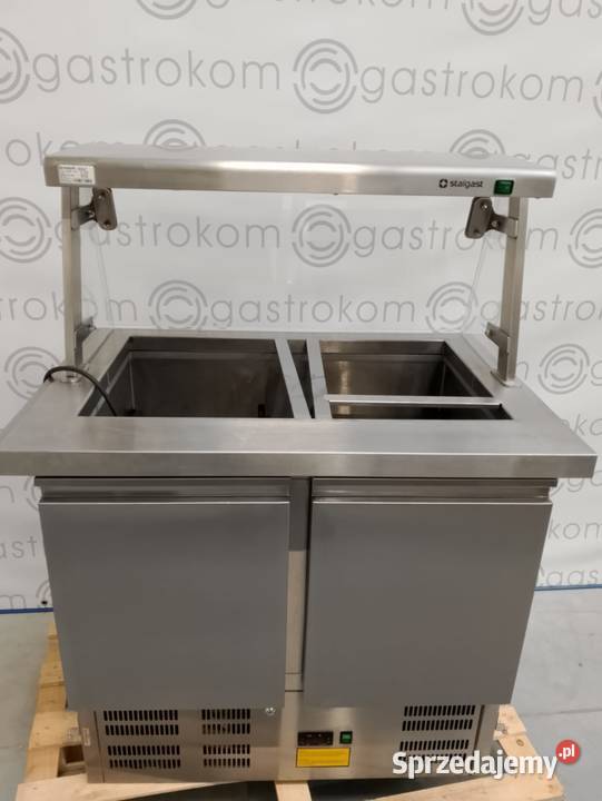 Stół chłodniczy 2drzwiowy sałatkowy z nadstawą Wrocław sprzedam