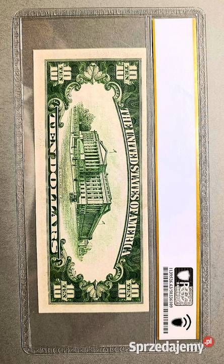 USA 10 Dolarów 1929 r York PMG 65 EPQ WYSOKA Węgorzewo