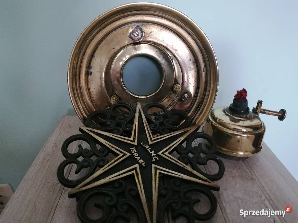 Stary mosiężny podgrzewacz SPRAWNE Kraków sprzedam