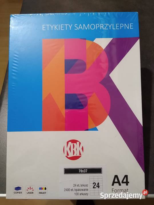 Etykiety samoprzylepne naklejki uniwersalne zachodniopomorskie Szczecin