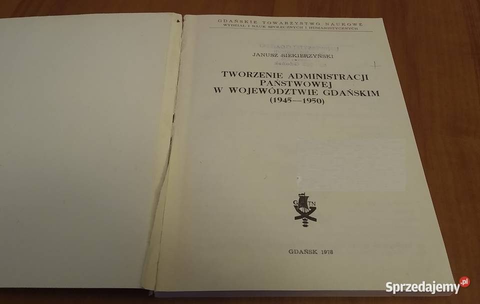 Tworzenie administracji państwowej w Gdańsk