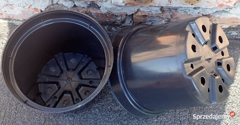 Doniczki produkcyjne 3L 3 L NOWE szare 189 3LDZ śląskie