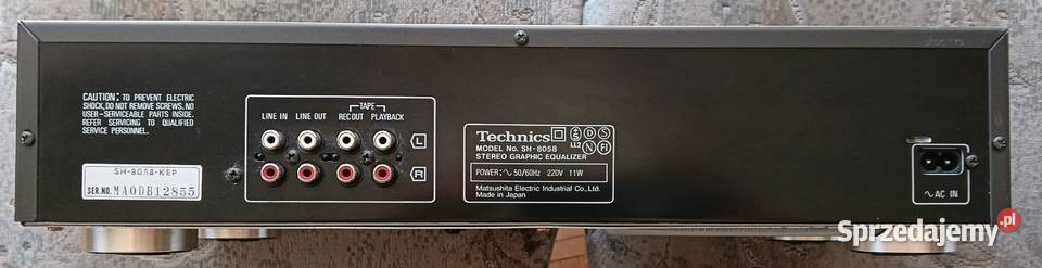 Technics SH8058 Pozostałe mazowieckie Sochaczew