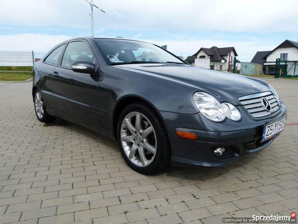 Mercedes C Sport Coupe W203 C320 V6 US SPEC 81 lakier metallic Szczecin sprzedam