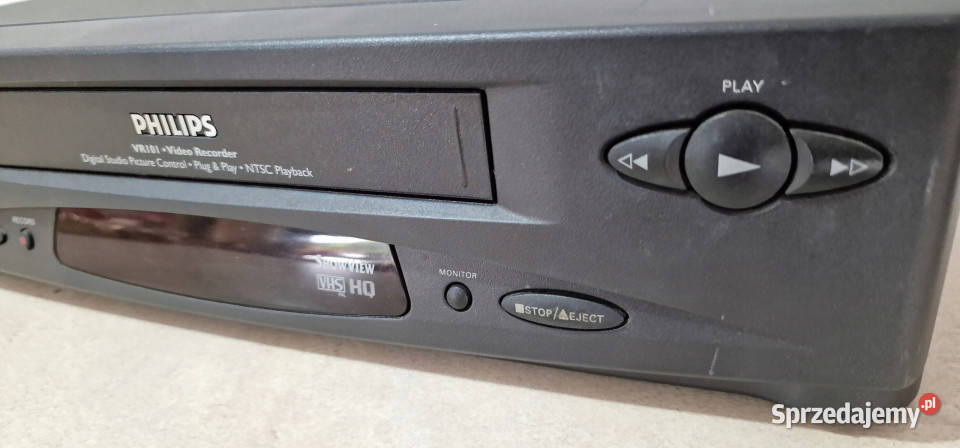 Philips Video magnetowid VHS PILOT Magnetowidy wielkopolskie Międzychód