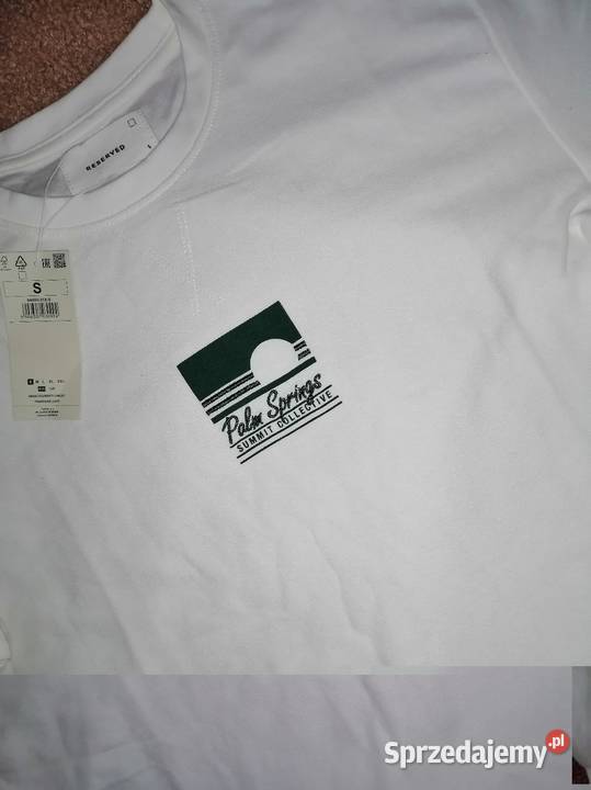 RESERVED nowa zMetką Koszulka bluzka tshirt